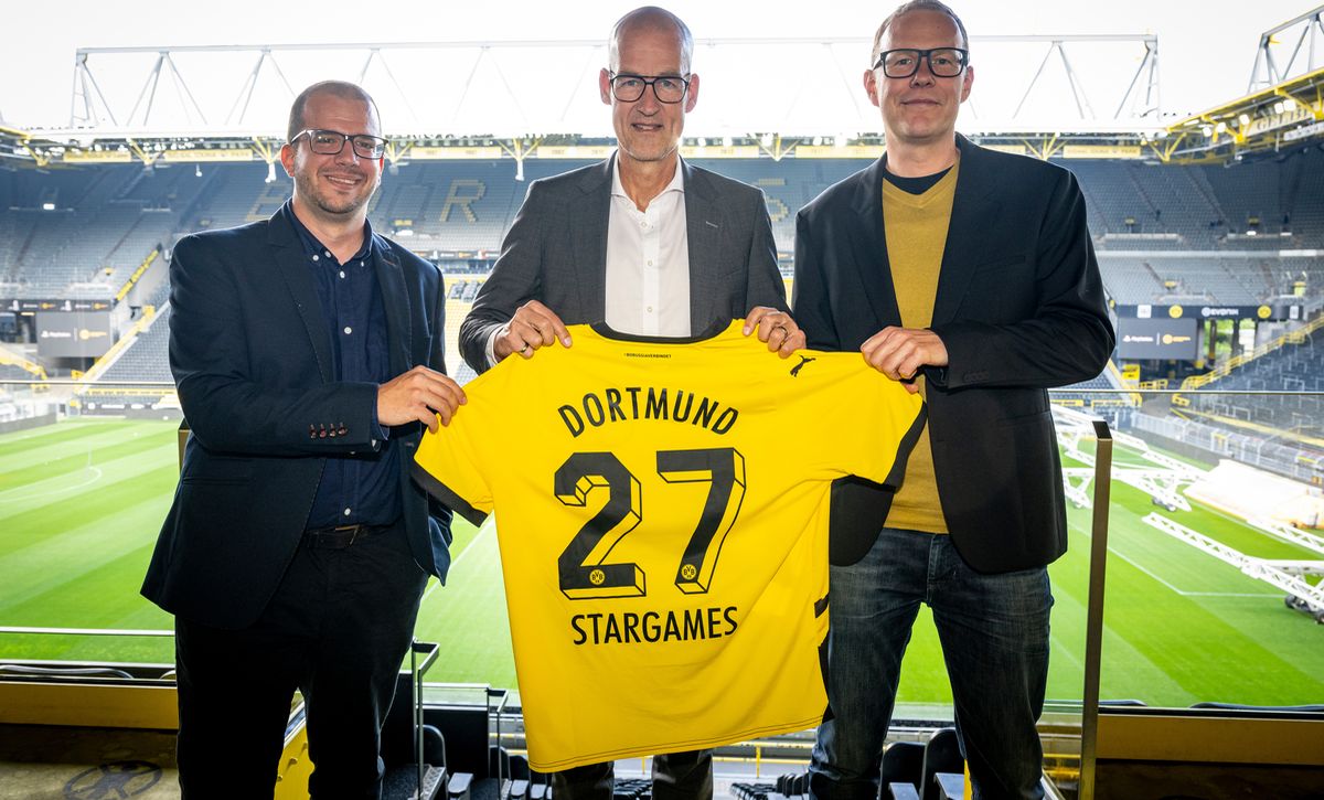 Foto: StarGames supportet Borussia Dortmund.