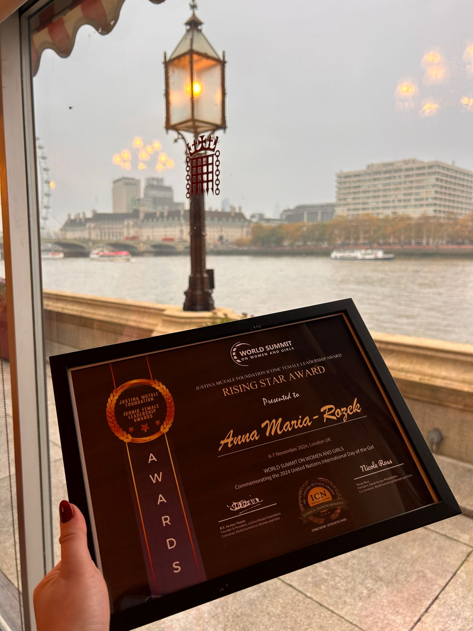 Foto: Anna Maria Rożek bekommt wichtigen Award.