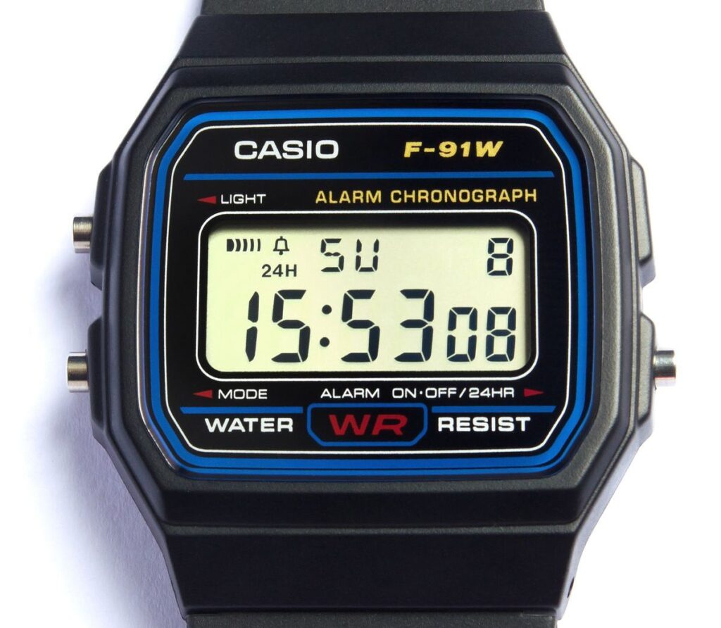 Foto: Casio F-91W.