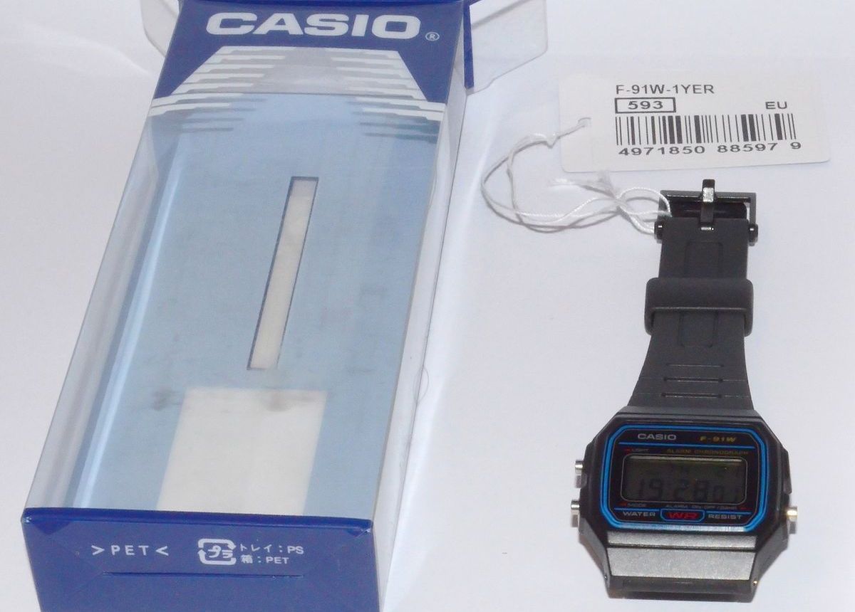 Foto: Casio F-91W.